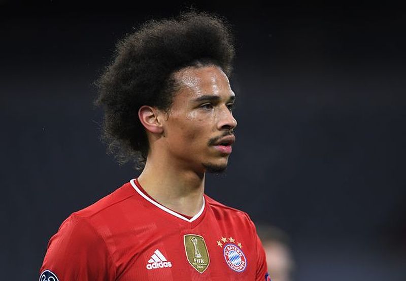 Leroy Sane trong trận đấu